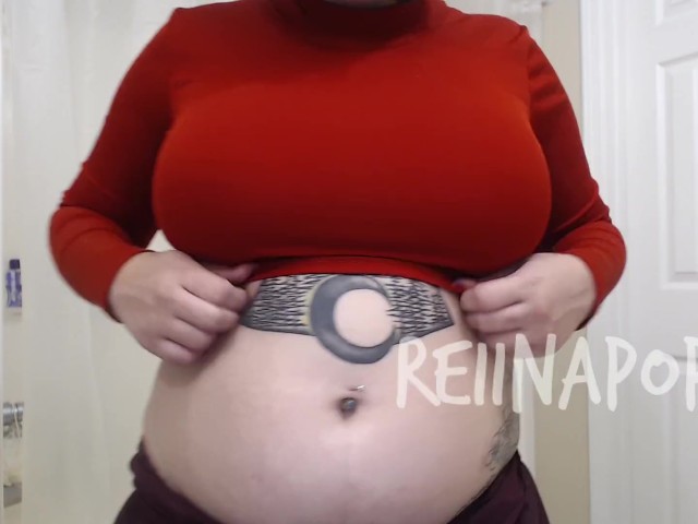 Velma Cosplay Belly Tease Free XXX Porn Videos OyOh