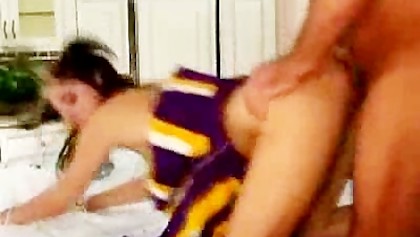 Teen Cheerleader Banged - Naughty teen cheerleader banged by huge black dong - Free XXX Porn Videos |  OyOh