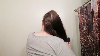 9 Hafta (ASMR)Uzun Kıvırcık Sarışın Saç Tarama saç Dergi: - 