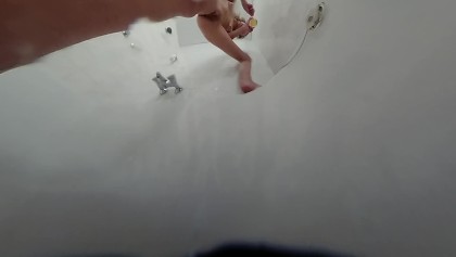 Nude girl taking pregnancy test-porn clips