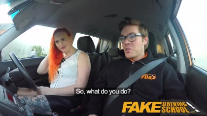 Xxx Sexy Car Shcool - Fake Driving School Sexy horny learners secretly fuck in instructors car -  Free XXX Porn Videos | OyOh