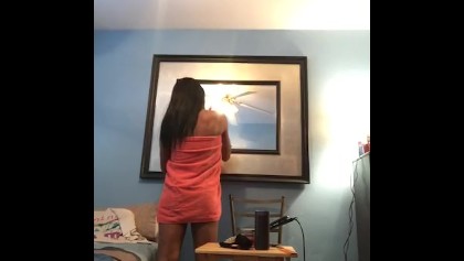 Tranny asciugamano goccia