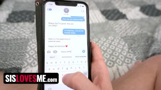 علاقتي بعيدة المدى تفشل بفضل كس أختي الضيق للغاية