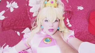 Prinzessin Peach kann ihre Orgasmen aufgrund eines doppelten Creampie von Mario Bros. nicht kontrollieren - SweetDarling